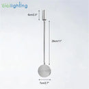 Silver flexible gooseneck led wall sconce for bedroom reading by Decorbites