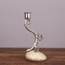 GobekUsa Gecko Lizard Resin Candlestick: Home Decor Figurine & Candelabrum