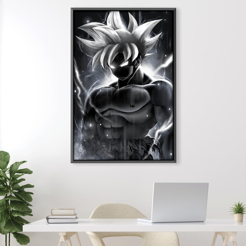 Silver Goku Canvas