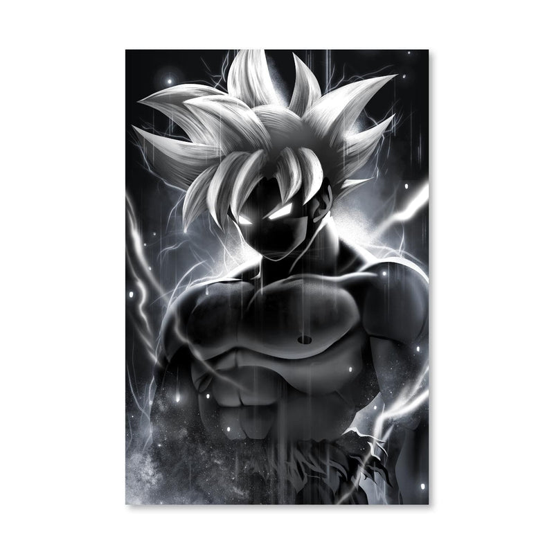 Silver Goku Canvas