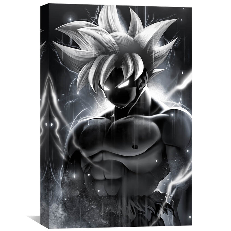 Silver Goku Canvas