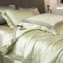 GobekUsa Eucalyptus Fiber Summer Quilt Bedding Set with Wide Edge & Silky Cool Feel