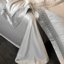 GobekUsa Eucalyptus Fiber Summer Quilt Bedding Set with Wide Edge & Silky Cool Feel