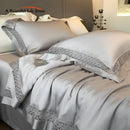 GobekUsa Eucalyptus Fiber Summer Quilt Bedding Set with Wide Edge & Silky Cool Feel