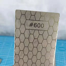Silver hexagonal diamond knife sharpener set kitchen whetstone bars by Decorbites
