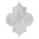 Silver Horizon Honed Arabesque Marble Waterjet Decos 8x11