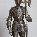 GobekUsa Iron Armored Soldier Knight Sculpture Home Decor Figurine