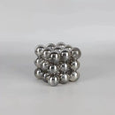 GobekUsa Geometric Crystal Glass Ball Stack Blocks Home Decoration