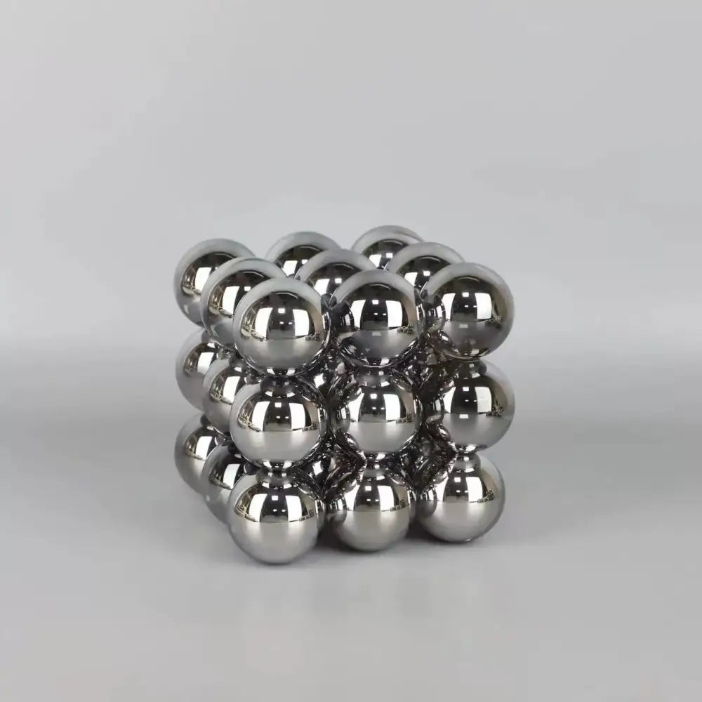 GobekUsa Geometric Crystal Glass Ball Stack Blocks Home Decoration, photo 3 of 8