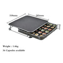 GobekUsa Coffee Capsule Storage Rack for Dolce Gusto/Nespresso Machinery Base.