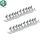 GobekUsa 20pcs High-Quality Aluminium Light Hook for LED Par Moving Head Clamp
