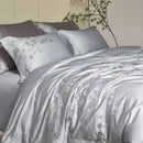 GobekUsa Egyptian Cotton Flowers Embroidery Bedding Set 6-Piece Home Textiles