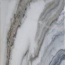 Silver Sky Cross Cut Polished Marble Tiles 12x12