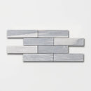 Silver Sky Fine Textured Marble Tiles 2x8