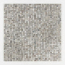 Silver Sky Honed 1x1 Marble Mosaics 12x12