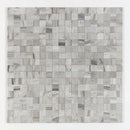 Silver Sky Honed 2x2 Marble Mosaics 12x12