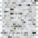 Silver Sky Honed 5/8x1 1/4 Marble Mosaics 12x12