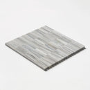 Silver Sky Honed 5/8x3 Marble Mosaics 12x12