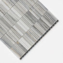 Silver Sky Honed 5/8x3 Marble Mosaics 12x12