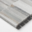 Silver Sky Honed 5/8x3 Marble Mosaics 12x12