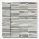 Silver Sky Honed 5/8x3 Marble Mosaics 12x12