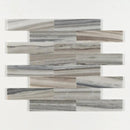 Silver Sky Honed Subway Marble Tiles 3x12