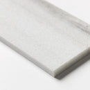 Silver Sky Honed Subway Marble Tiles 4x12