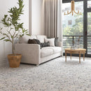 Silver Sky Multi Finish Palladian Marble Mosaics 12x12