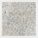 Silver Sky Polished 1x1 Marble Mosaics 12x12