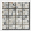 Silver Sky Polished 1x1 Marble Mosaics 12x12