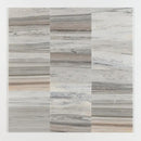 Silver Sky Polished Marble Tiles 12x12