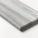 Silver Sky Polished Subway Marble Tiles 4x12