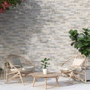 Silver Sky Wall Decos Marble Accent Tiles 6x24