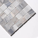 Silver Sky Tumbled 2x2 Marble Mosaics 12x12