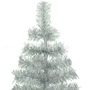 Silver Tinsel Christmas Tree