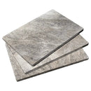 Silver Tumbled Linear Marble Patterns