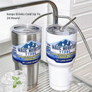 Silver & white decorbites freeze thermos insulated kitchen tumbler set by Decorbites