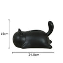 GobekUsa Cat Ceramic Tissue Box Modern Home Decor