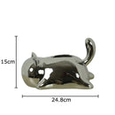 GobekUsa Cat Ceramic Tissue Box Modern Home Decor