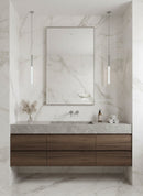 Silver Framed Mirror - Rectangular Wall Mirror