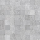 Chicago Silver Mosaic A Concrete Look Porcelain Mosaics 12x12