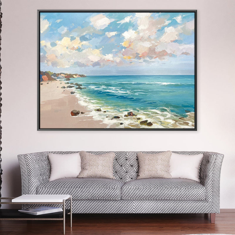 Simple Beaches Oil Painting