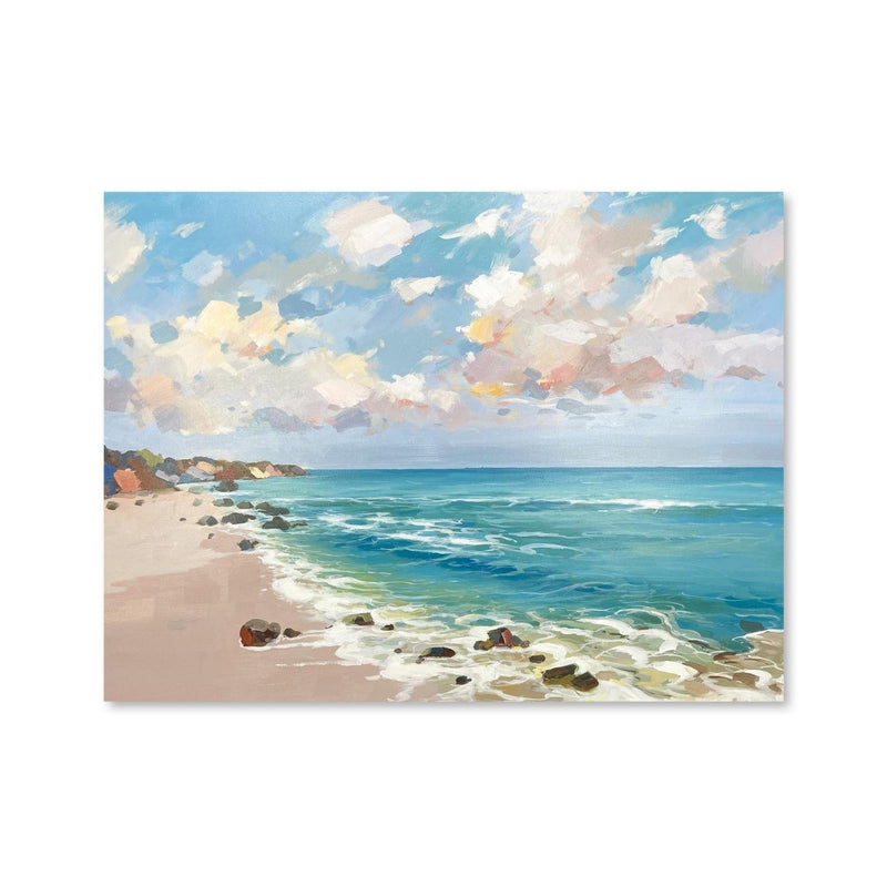 Simple Beaches Oil Painting