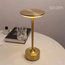 GobekUsa Simple charging LED Desk Lamp restaurant bar desk lamp dimming atmosphere retro portable charging touch USB desk lamp