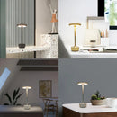 GobekUsa Simple charging LED Desk Lamp restaurant bar desk lamp dimming atmosphere retro portable charging touch USB desk lamp