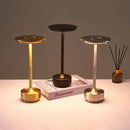 GobekUsa Simple charging LED Desk Lamp restaurant bar desk lamp dimming atmosphere retro portable charging touch USB desk lamp