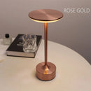 GobekUsa Simple charging LED Desk Lamp restaurant bar desk lamp dimming atmosphere retro portable charging touch USB desk lamp