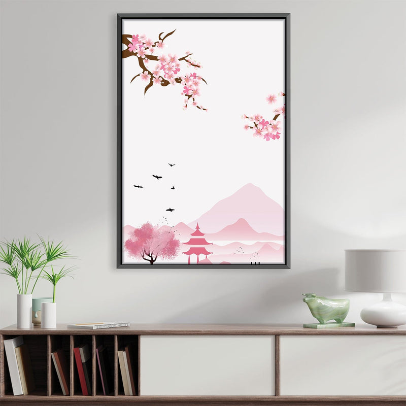 Simple Cherry Blossoms Canvas