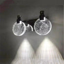 GobekUsa Simple Crystal LED Wall Lamp for Bathroom Bedroom