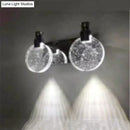 GobekUsa Simple Crystal LED Wall Lamp for Bathroom Bedroom